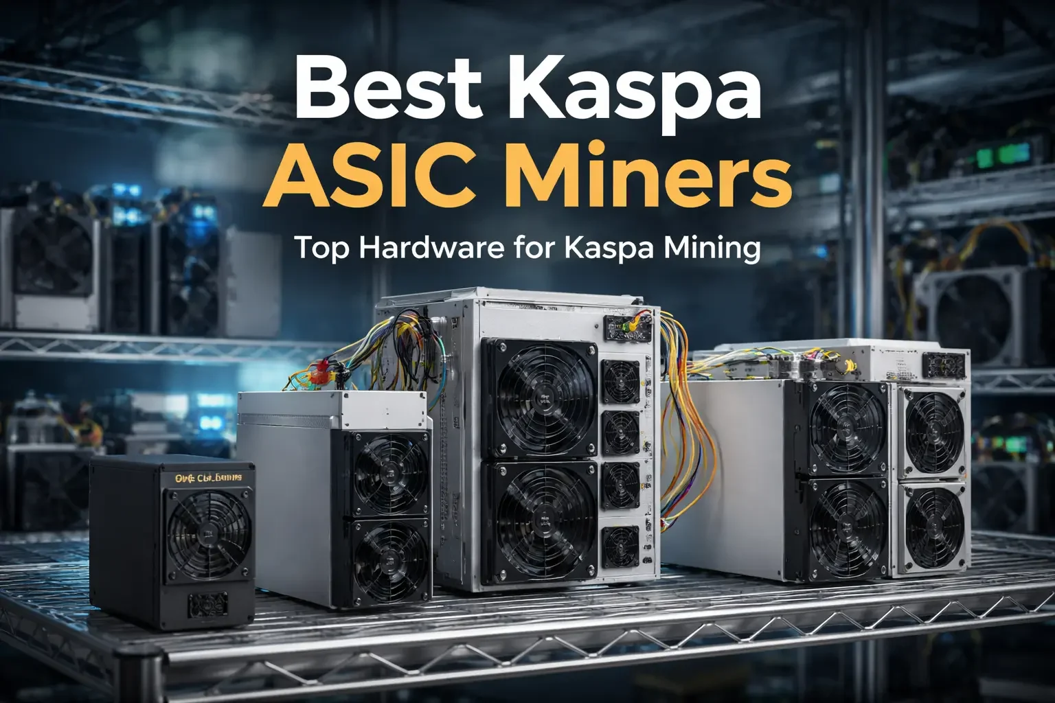 Best Kaspa Miners: Top ASIC Picks for Efficient KAS Mining